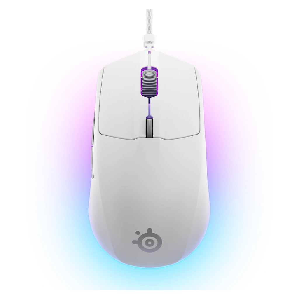 SteelSeries Rival 3 Gen 2 Gaming Mouse - White