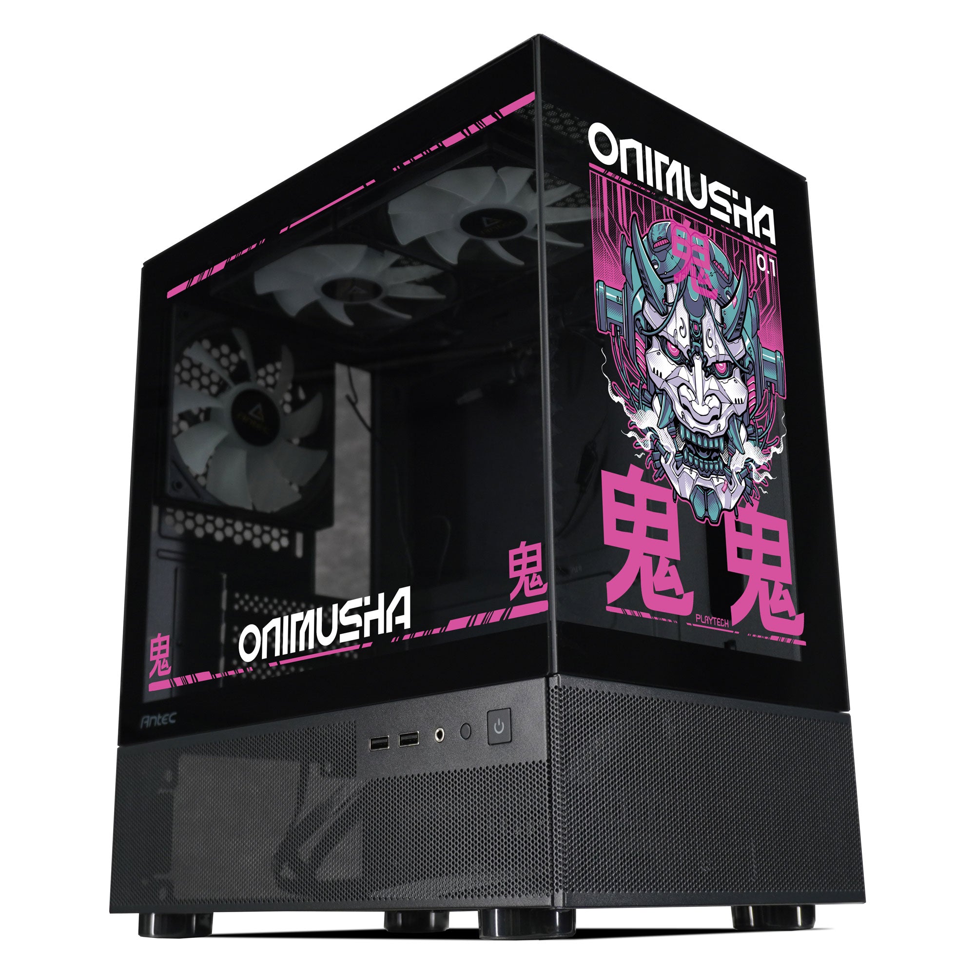 Onimusha (Black) M-ATX Case