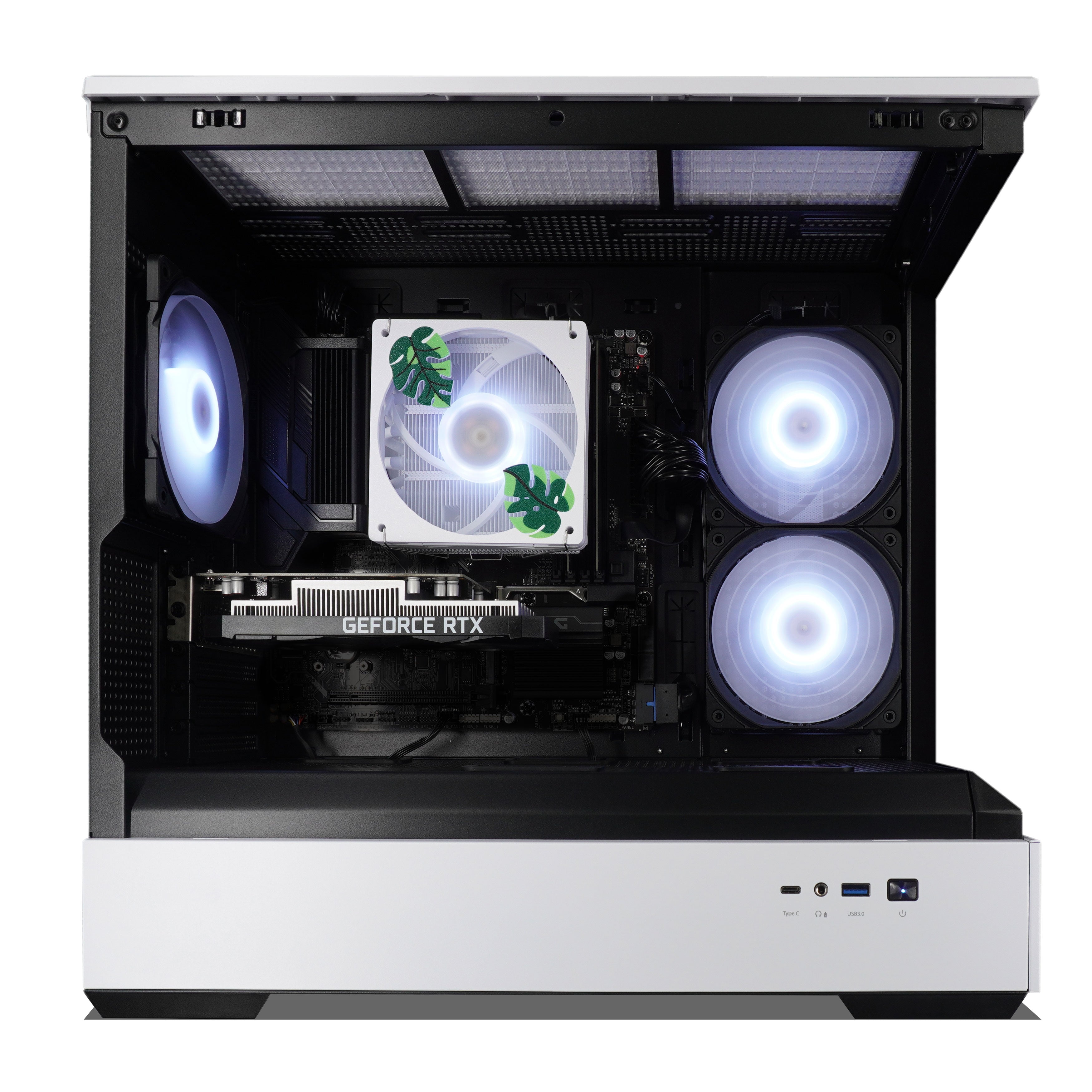 Monstera Casual - White