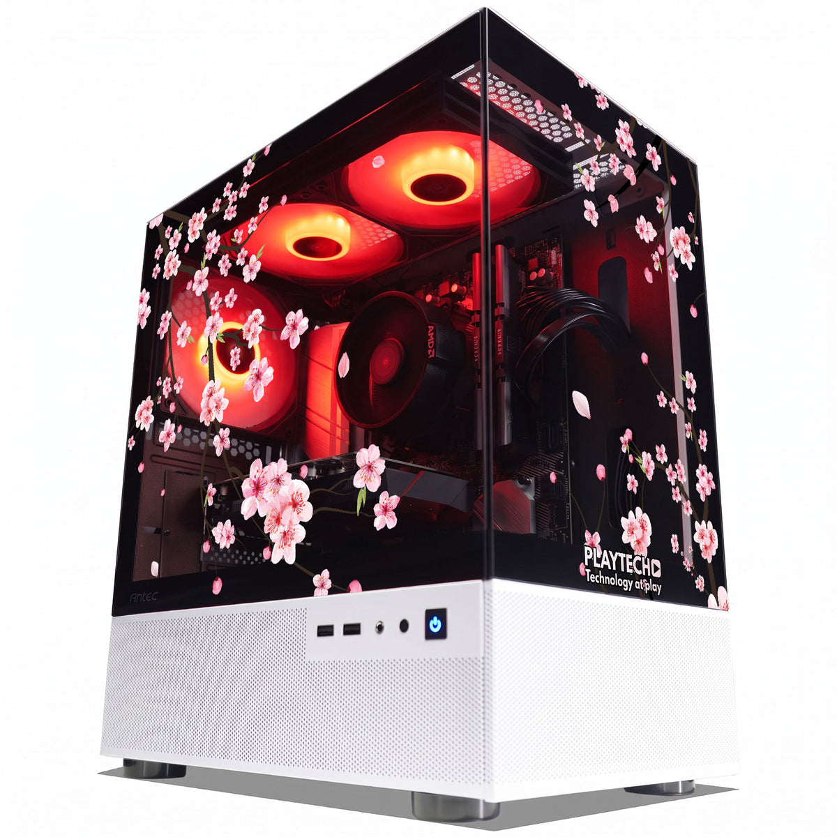 Raider RX 9060 XT Gaming PC – Sakura Edition