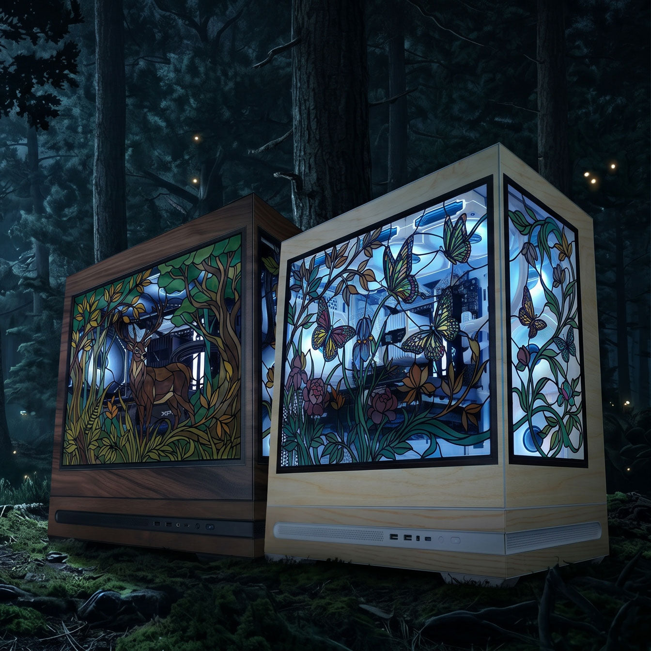 Vitrine Bloom Maple ATX Case