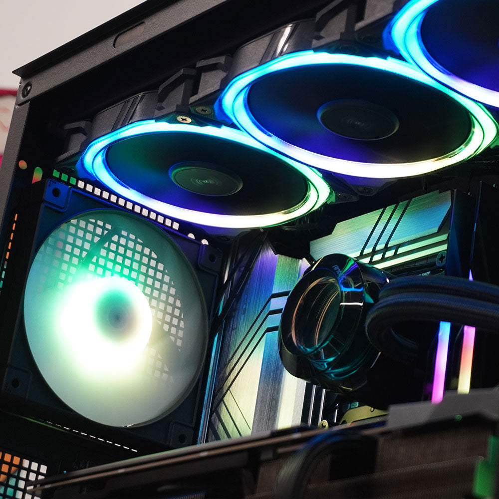 Cleaning your PC using compressed air