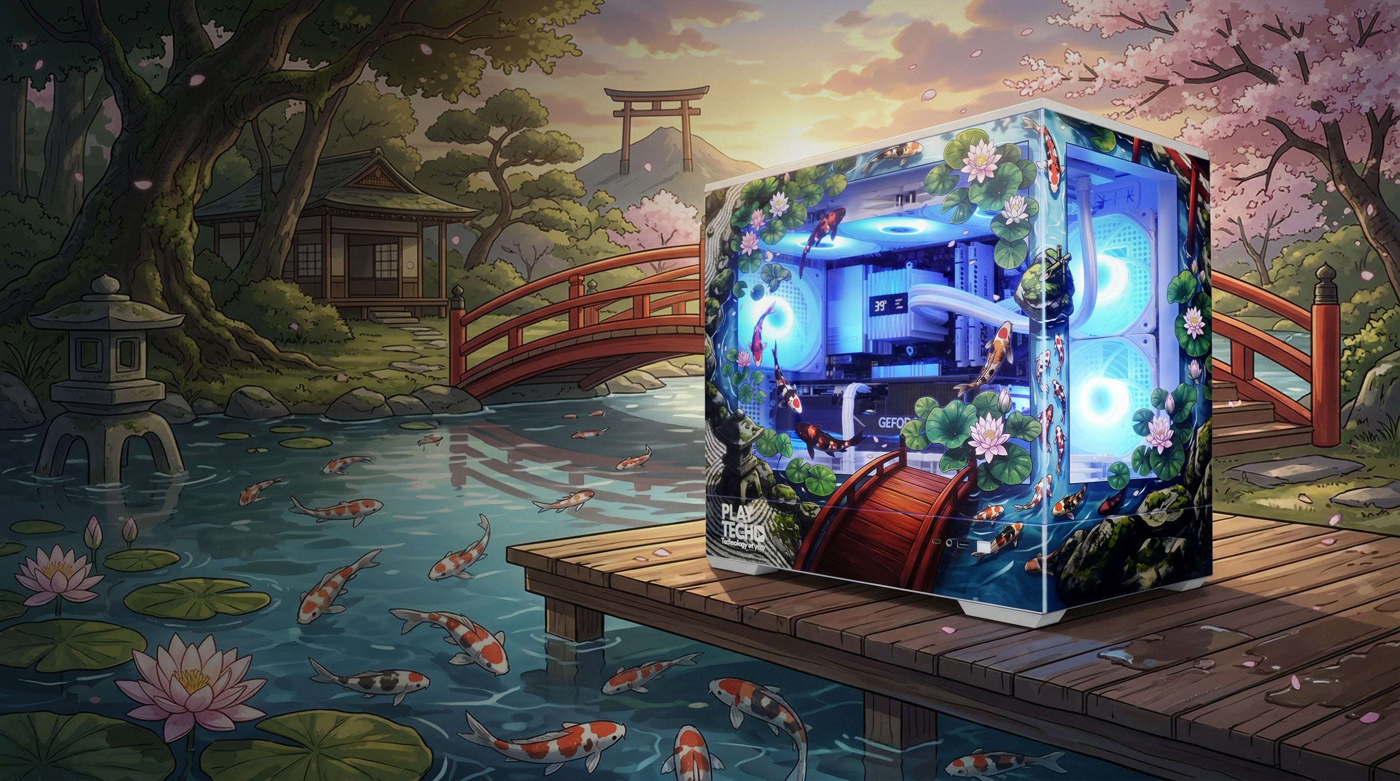 Custom UV Printed Gaming PCs