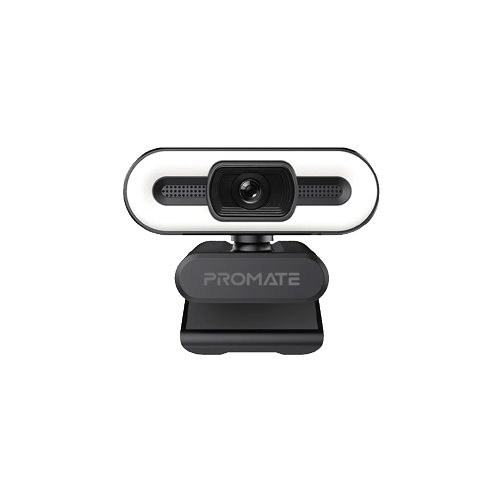 PROMATE Full HD Web Cam with Ring Light