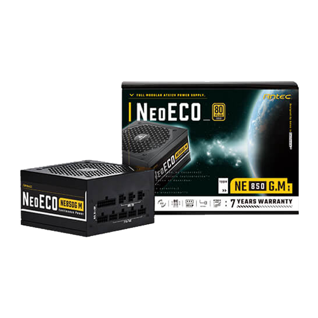 Antec NE850G M 850W 80 PLUS Gold Fully Modular Power Supply