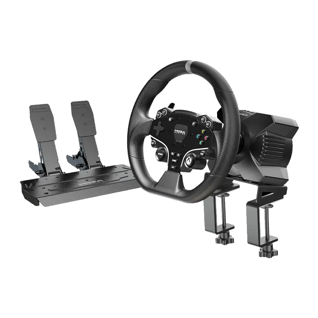 Moza R3 Racing Wheel and Pedals Bundle