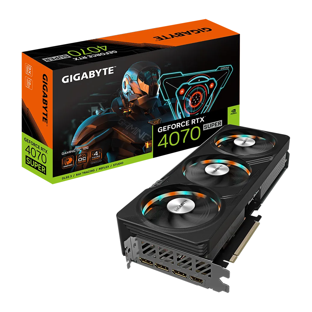 Gigabyte GeForce RTX 4070 SUPER GAMING OC 12GB Graphics Card