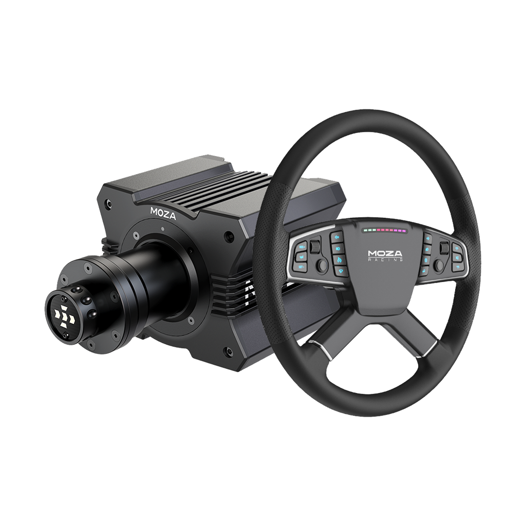 Moza R9 V2 Direct Drive Wheel Bundle