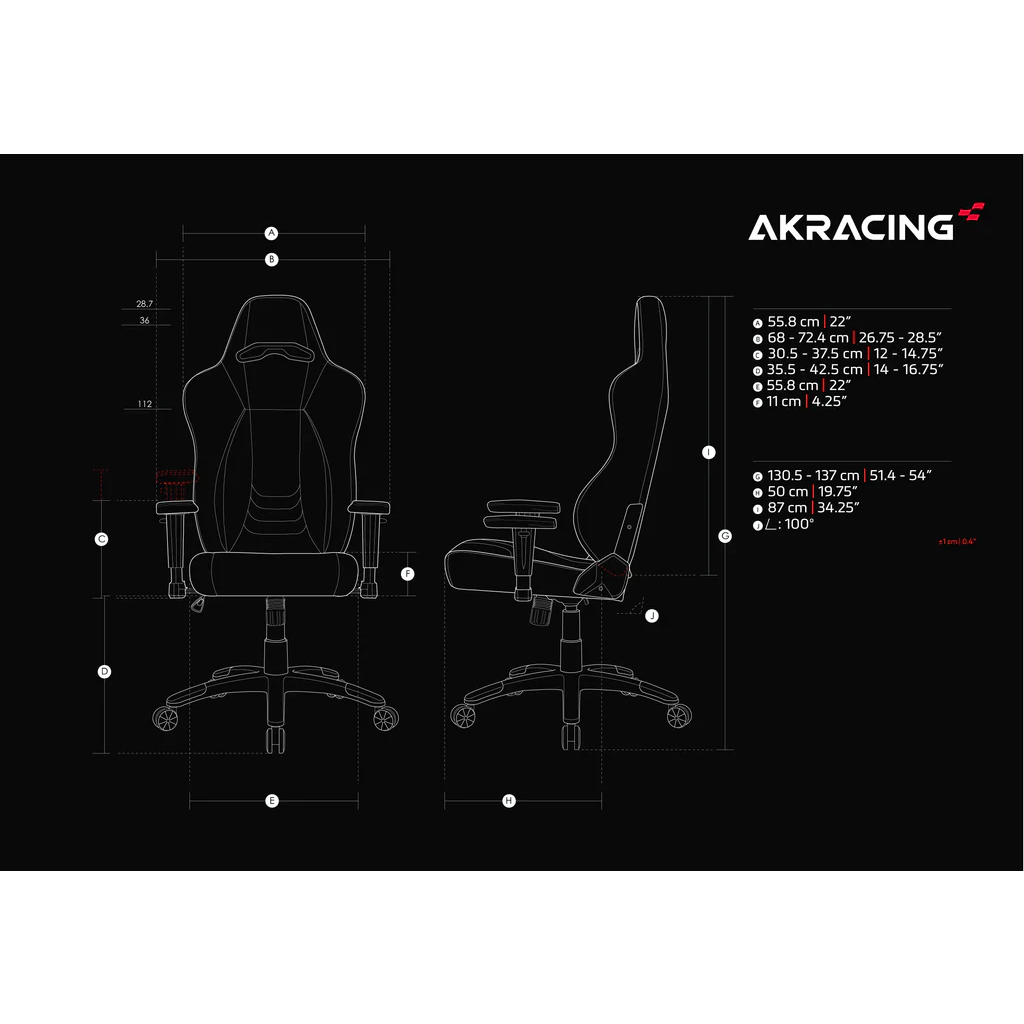 AKRacing Obsidian Office Chair