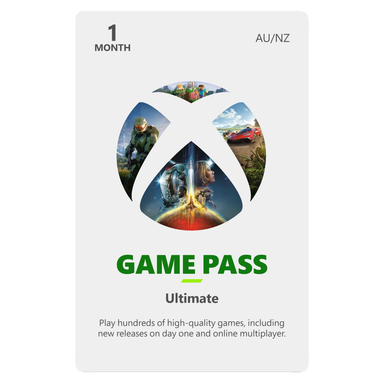 Xbox Game Pass Ultimate NZ 1 Month Subscription - Digital Delivery