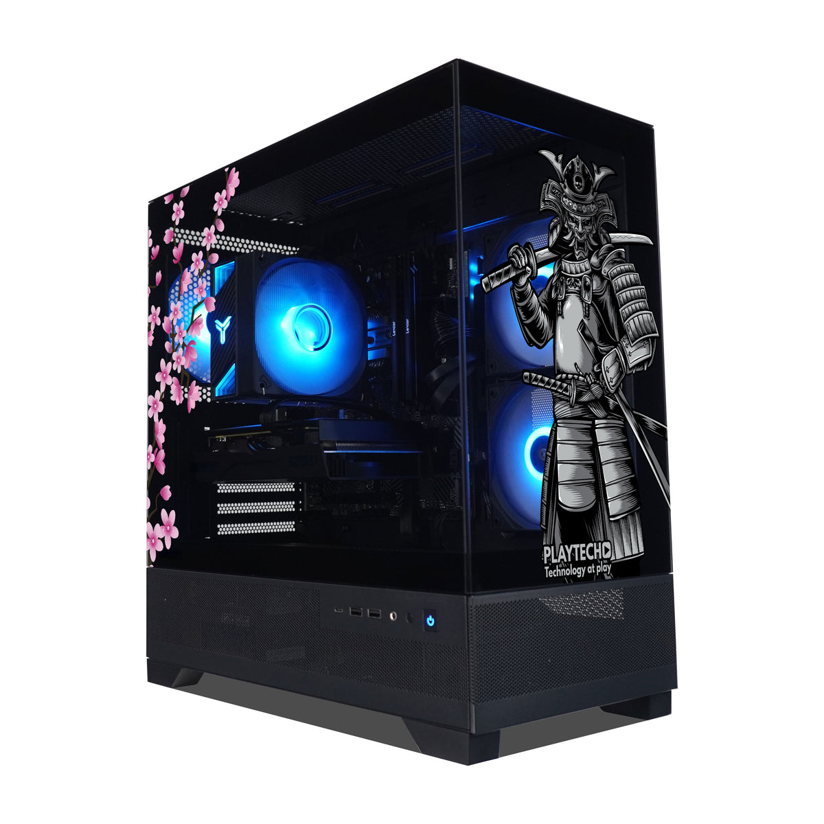 Warrior Pro RX 9070 GRE Gaming PC – Samurai Edition