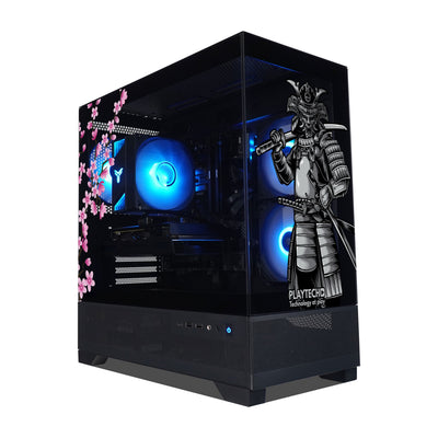 Warrior Pro RX 9070 GRE Gaming PC – Samurai Edition