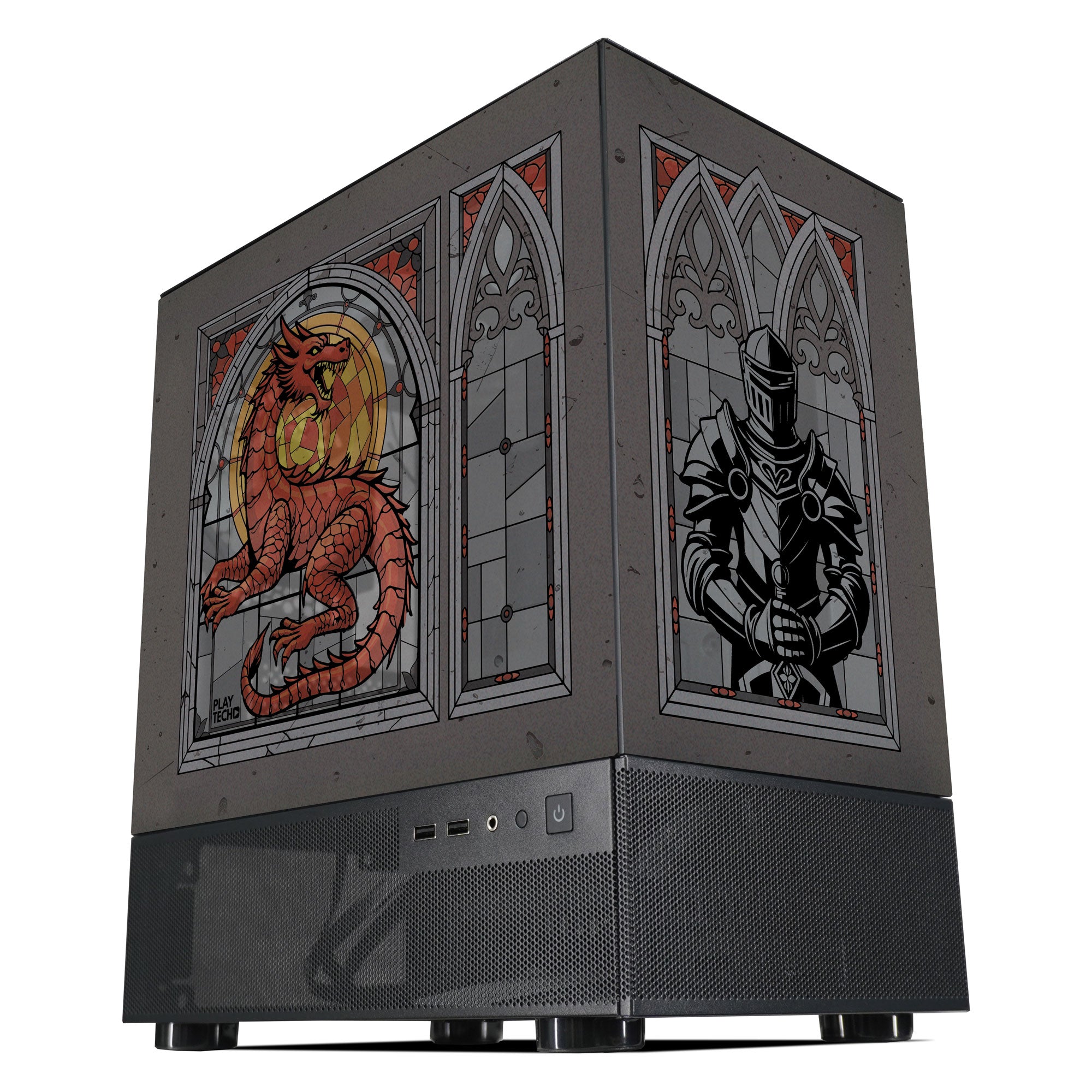 Cathedral (Black) M-ATX Case