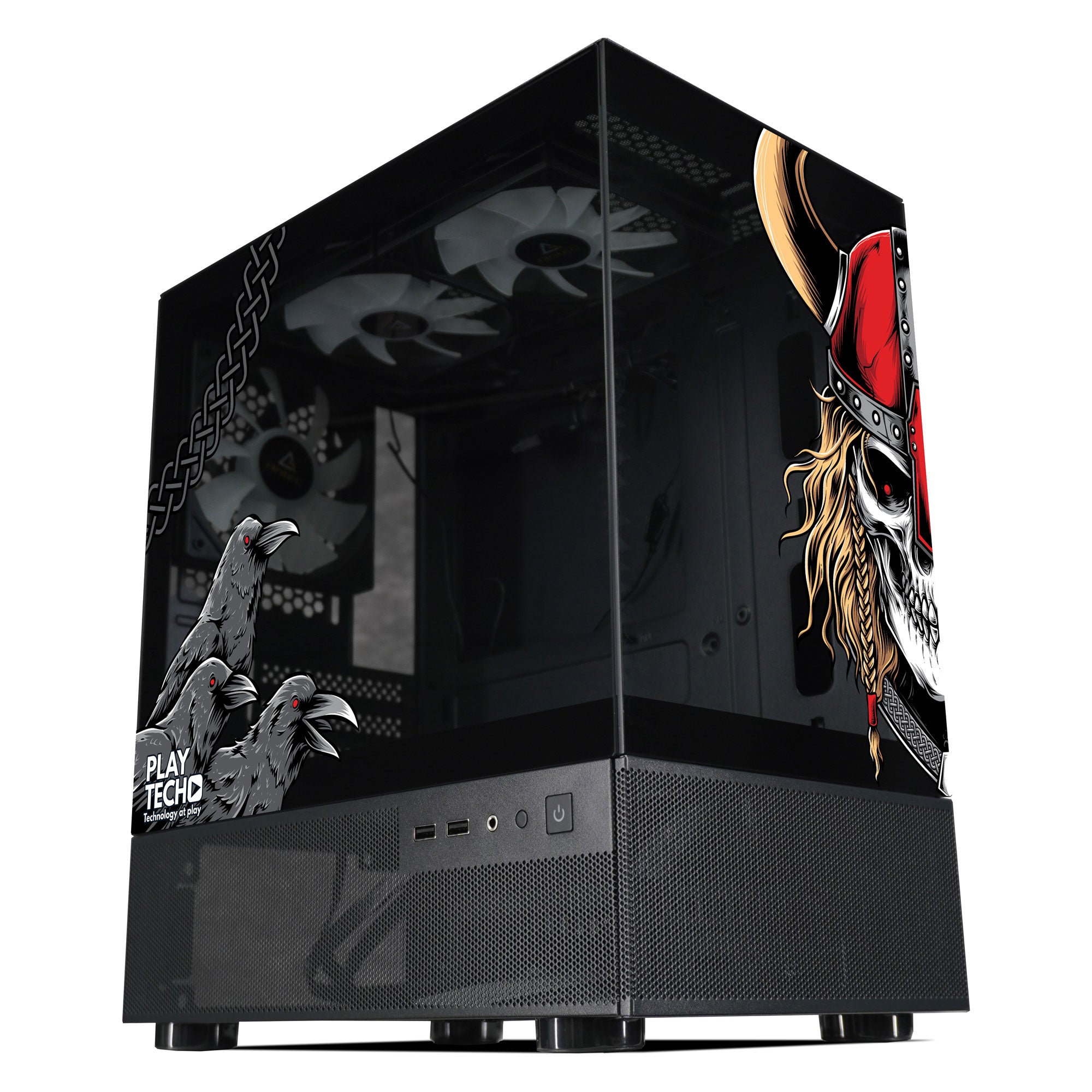 Viking (Black) M-ATX Case