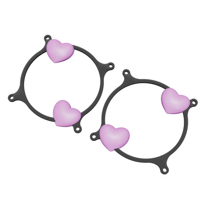 Heart Fan Grill Twin Pack