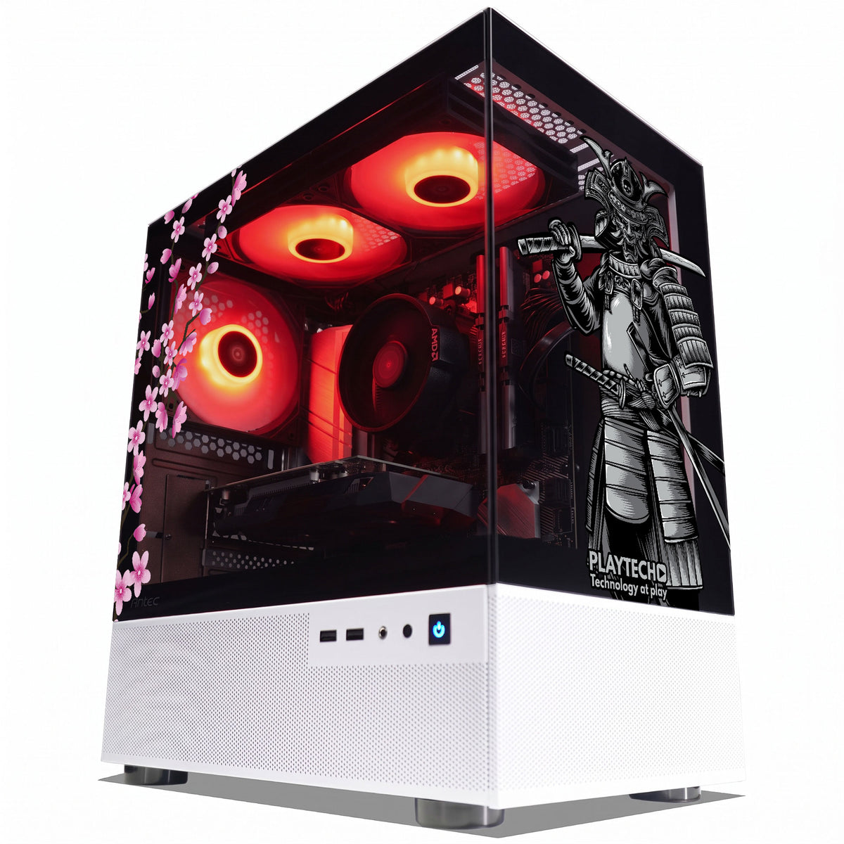 Raider RX 9060 XT Gaming PC – Samurai Edition