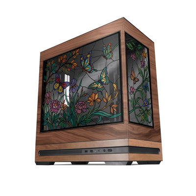Vitrine Bloom Walnut ATX Case
