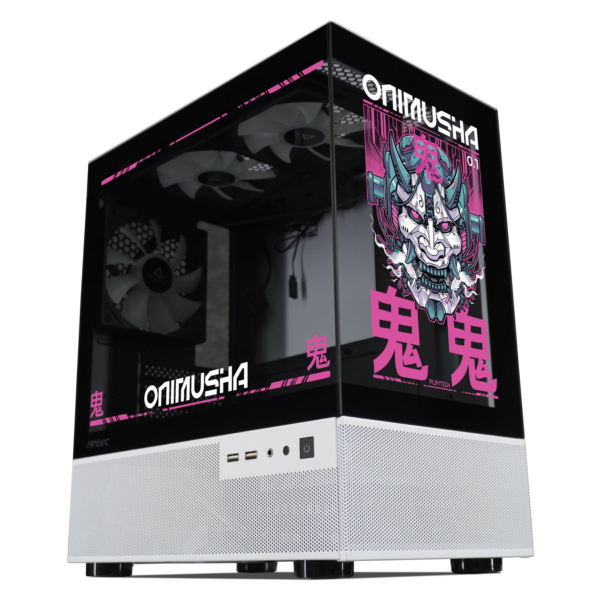 Onimusha (White) M-ATX Case