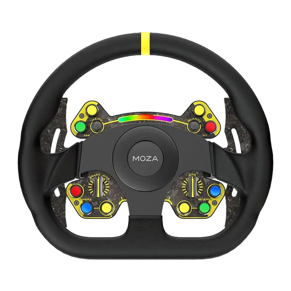 RS D-Shape Steering Wheel - Playtech
