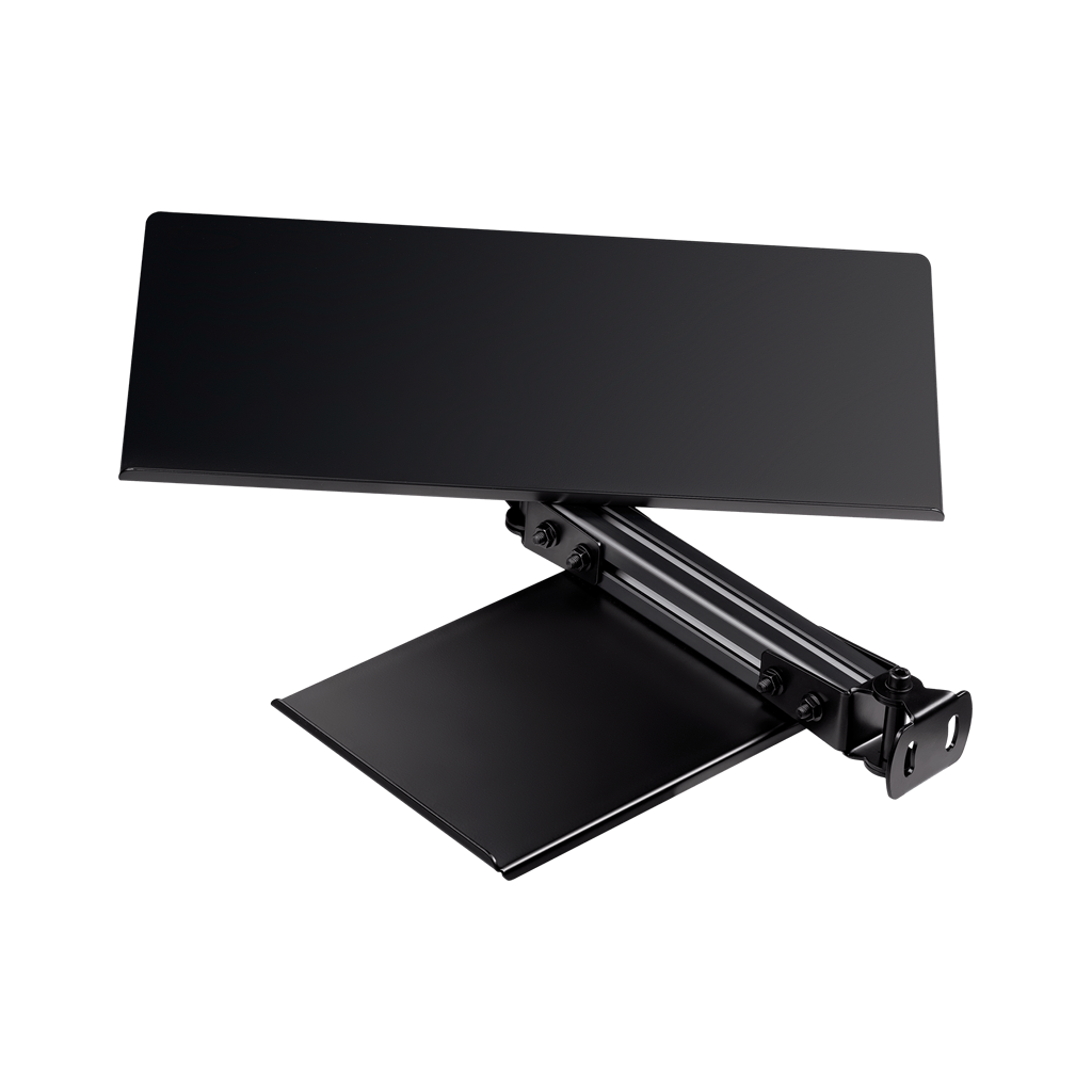 F-GT ELITE KEYBOARD & MOUSE TRAY - CARBON GREY - Playtech