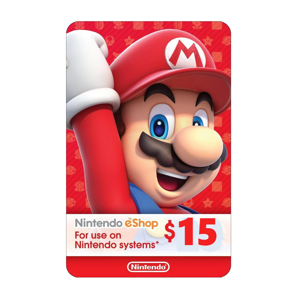 Carte Nintendo eShop 15€