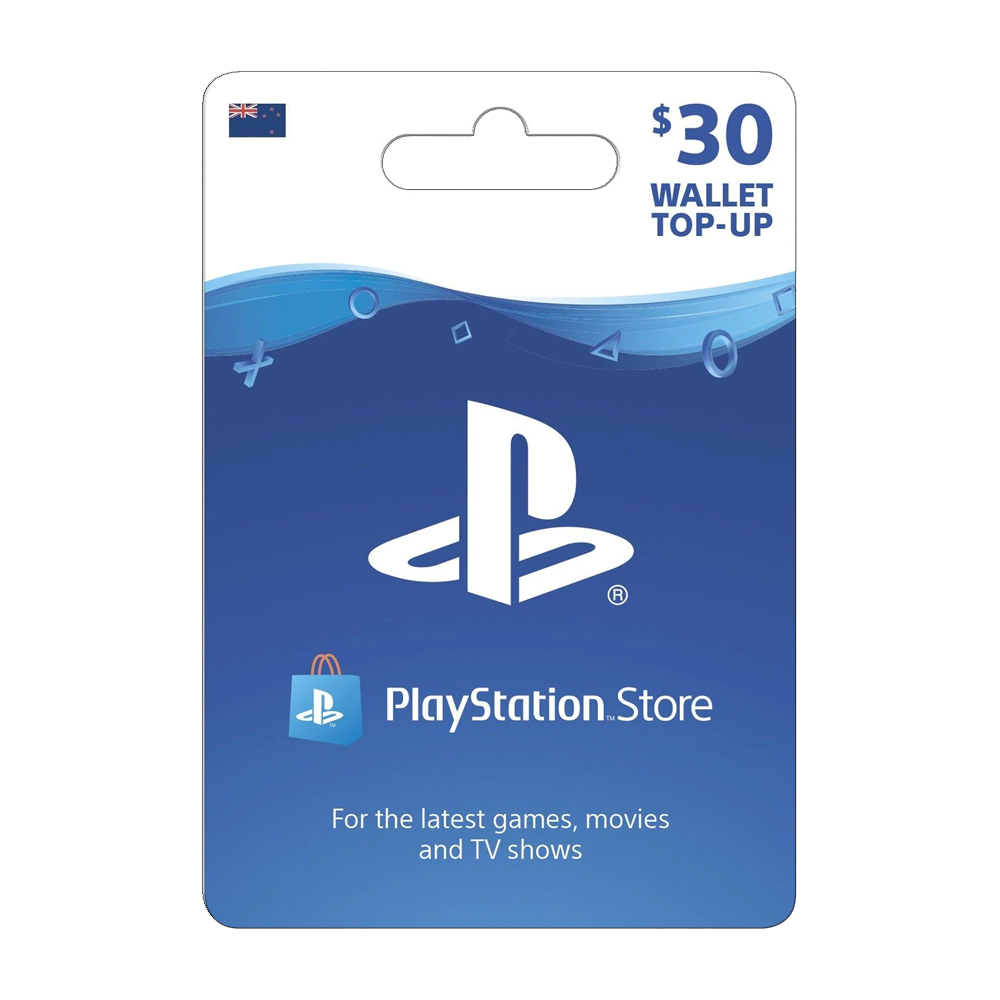 Playstation Store $30 Wallet - Playtech