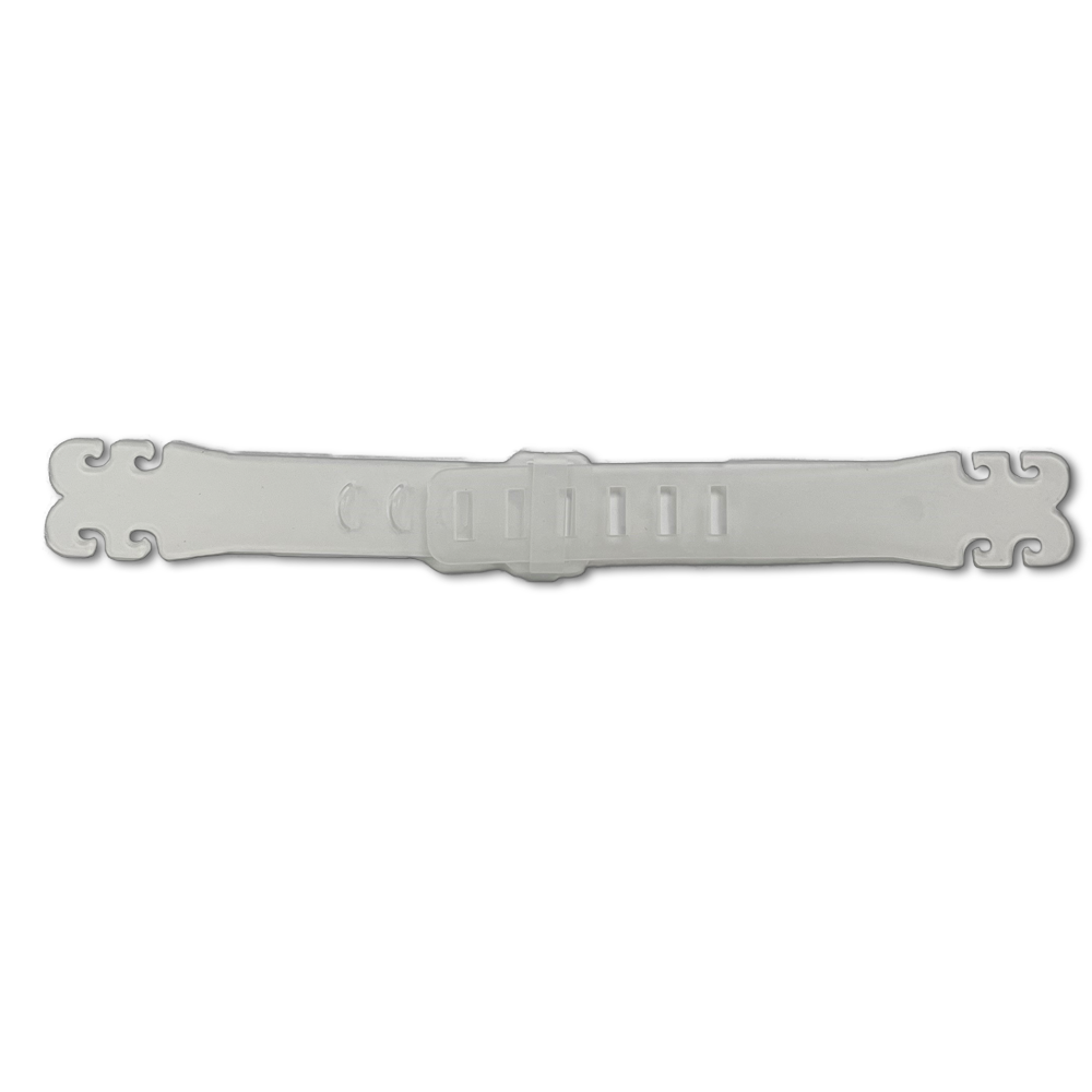 White Earloop Adjuster For Masks (10 Pack) - Playtech