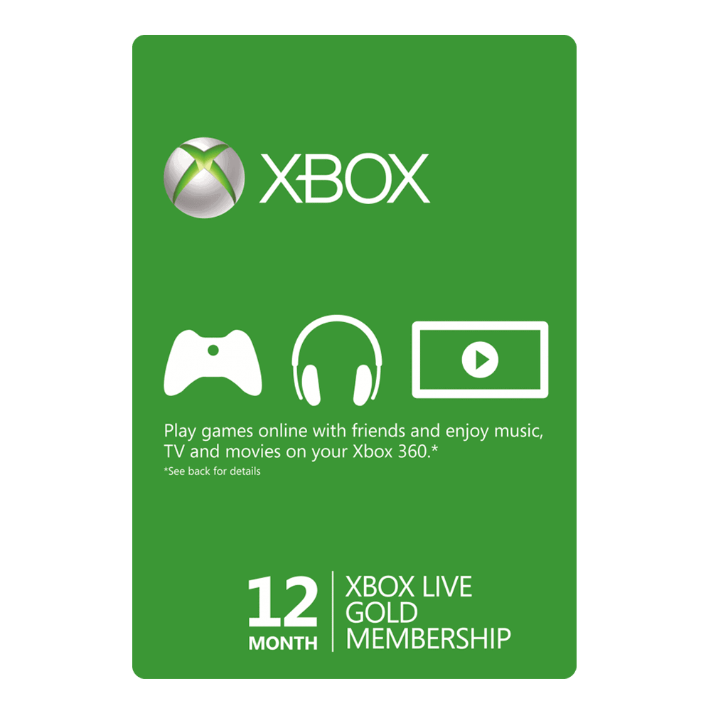 Xbox Live Gold 12 Month - Playtech
